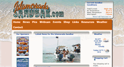 Desktop Screenshot of islamoradasandbar.com